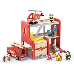 Fire Station with Accessories